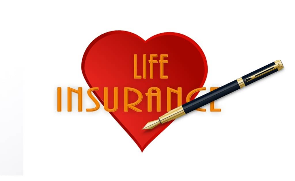 a heart life insurance illustration